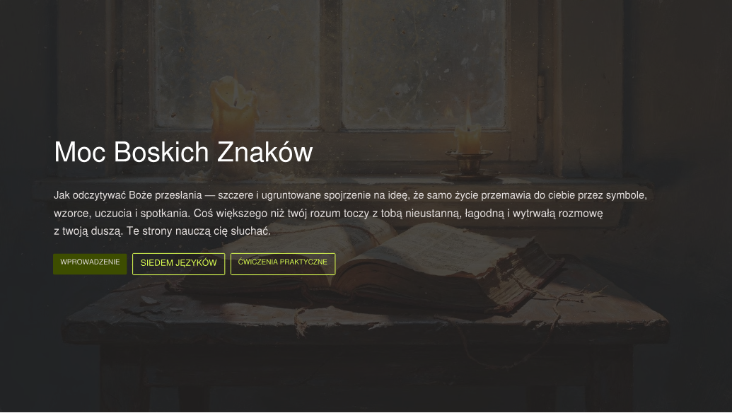 Moc Boskich Znaków: Jak Odczytywać Przesłania Boga