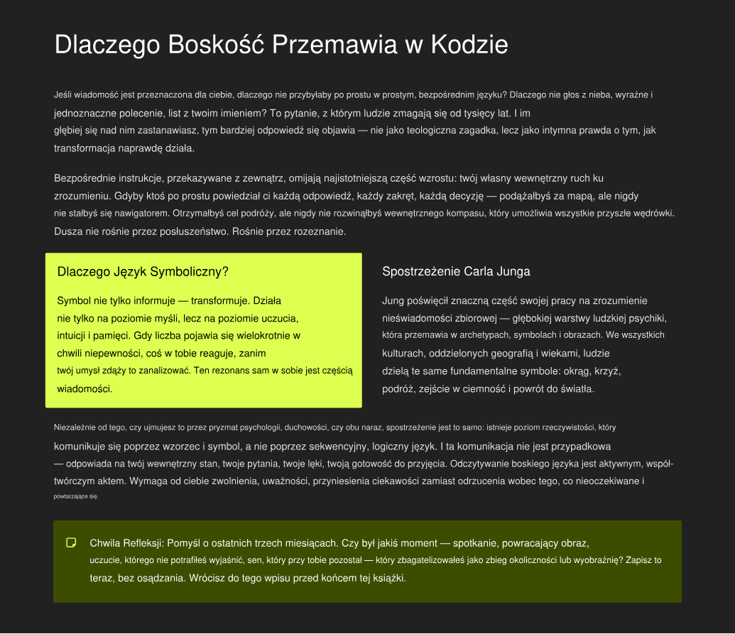 Moc Boskich Znaków: Jak Odczytywać Przesłania Boga